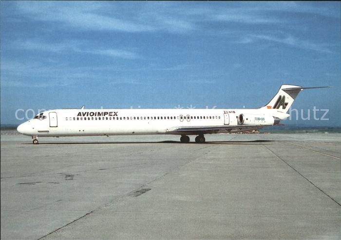 Flugzeuge Zivil Avioimpex McDDouglas MD-81 Z3-ARB cn 48046