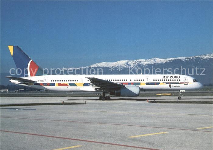 Flugzeuge Zivil Air 2000 Boeing 757-23A G-OOOJ cn 24290