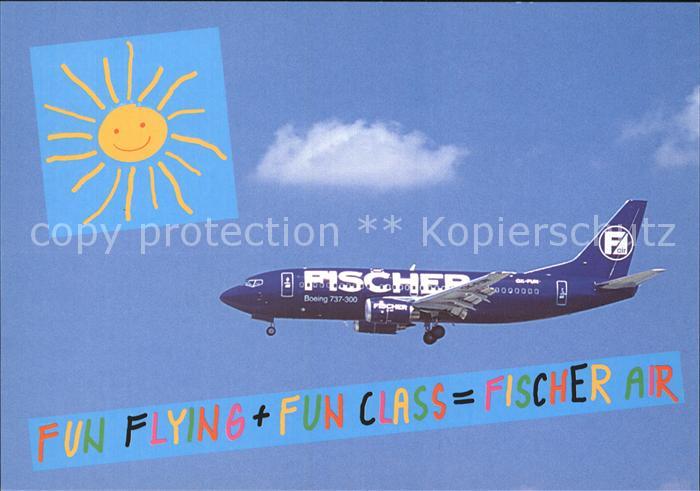 Flugzeuge Zivil Fischer Air Boeing 737-300