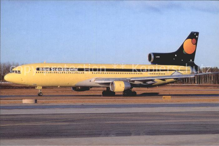 Flugzeuge Zivil Blue Scandinavia SE-DTC L1011-385 TriStar 1 cn 193A-1050