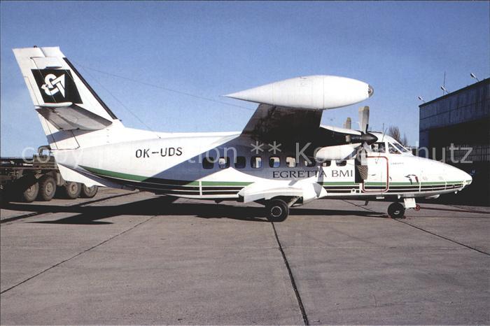 Flugzeuge Zivil Egretta BMI Let 410 UVP-E13 OK-UDS cn 892321