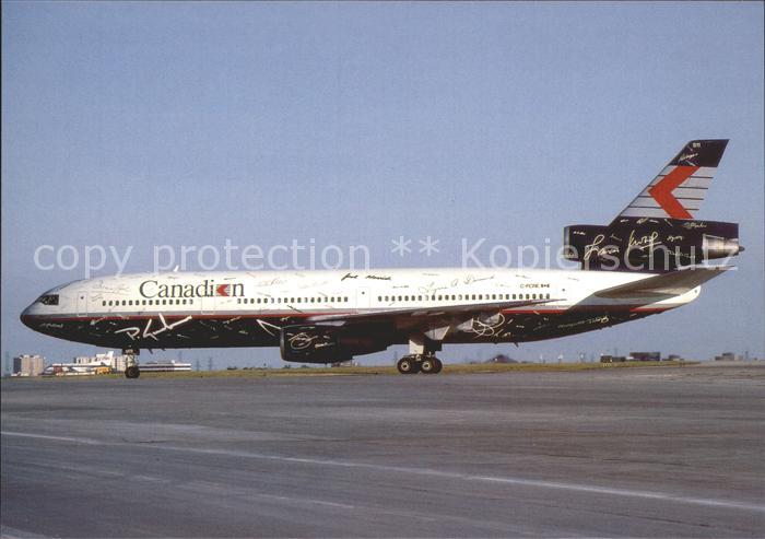 Flugzeuge Zivil Canadian Airlines McDDouglas DC-10-30 C-FCRE