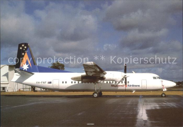 Flugzeuge Zivil Skywest Airlines Fokker F-27-050 VH-FNF c/n 20111
