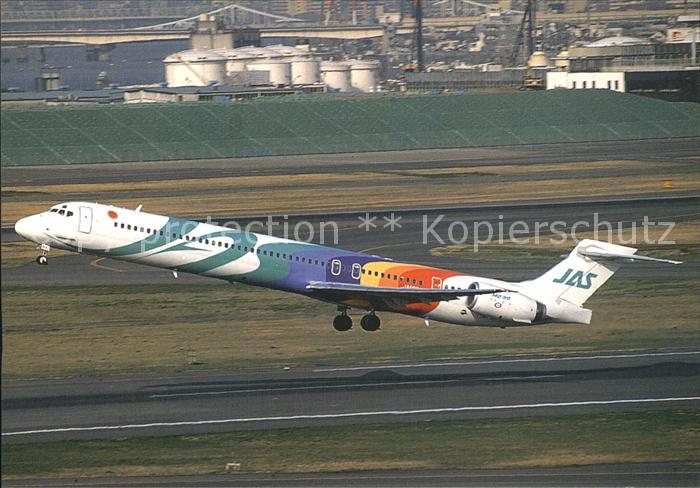Flugzeuge Zivil JAS Japan Air System McDonnell Douglas