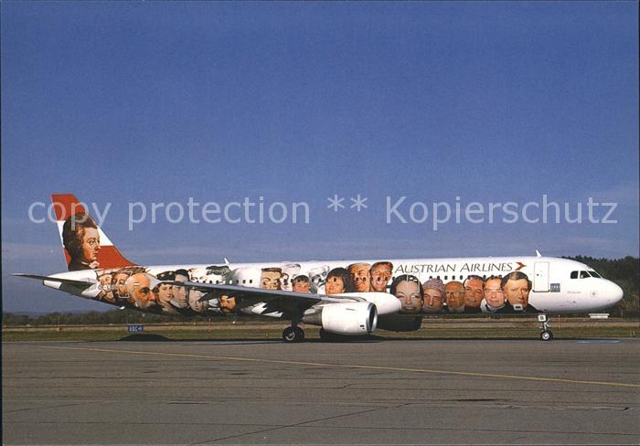 Flugzeuge Zivil Austrian Airlines Airbus A321-111 OE-LBB c/n 570