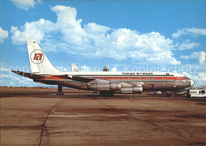Flugzeuge Zivil Kenya Airways Boeing 720-047B