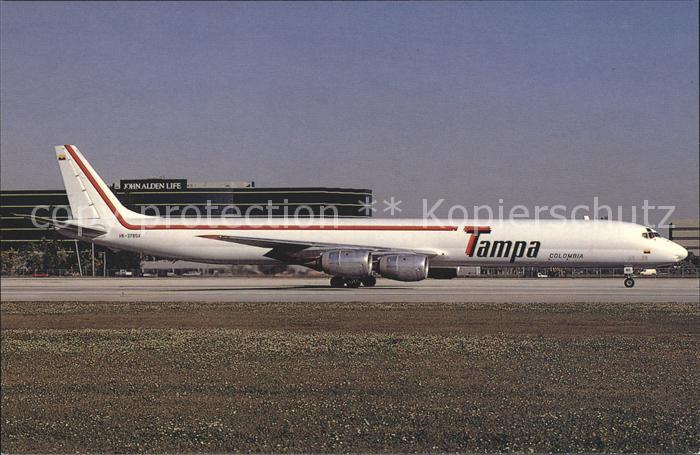 Flugzeuge Zivil Tampa Colombia McDDouglas DC-8-71F c/n 45970 HK-3785X
