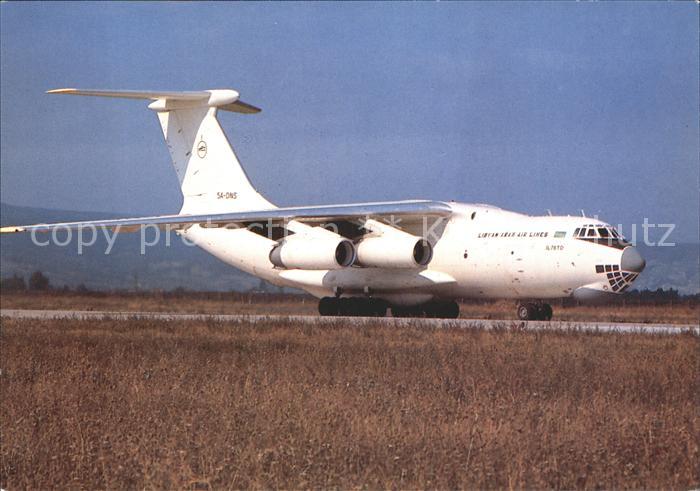 Flugzeuge Zivil Libyan Arab Airlines Ilyushin IL-76 TD 5A-DNS