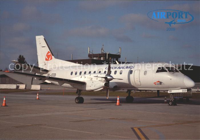 Flugzeuge Zivil CSA Czech Airlines Saab 340 OK-CCD