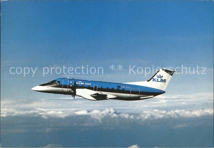 Flugzeuge Zivil KLM Embraer Emb-120 Brasilia