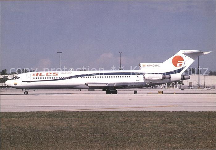 Flugzeuge Zivil ACES Colombia Boeing 727-212 HK-4047-X c/n 21458/1327
