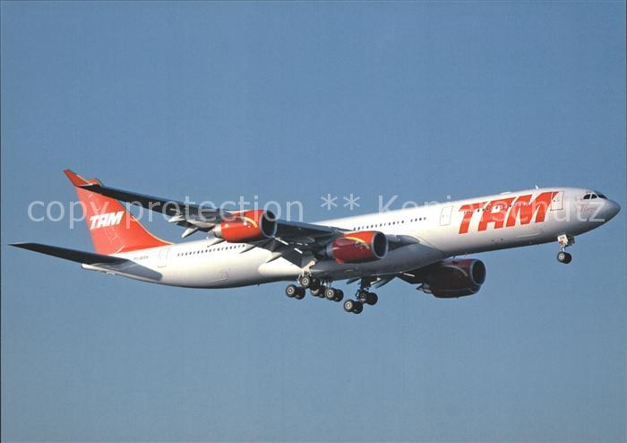 Flugzeuge Zivil TAM Brasil A340-541 PT-MSN Cn 445