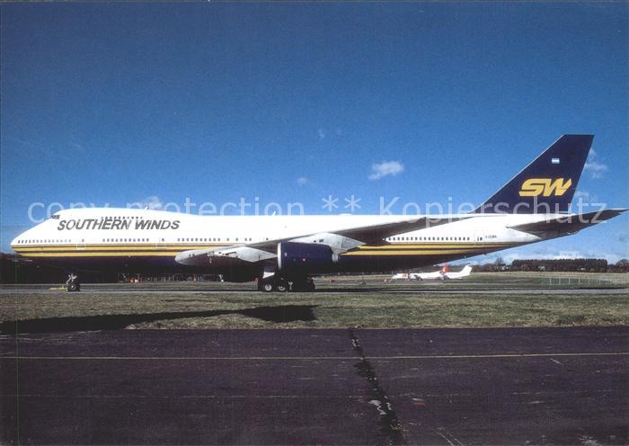 Flugzeuge Zivil Southern Winds Boeing 747-267B G-CCMA c/n 22872/566