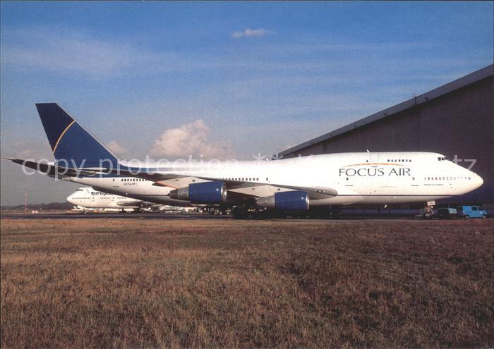Flugzeuge Zivil Focus Air Boeing 747-341M SF N354MC c/n 23394/627