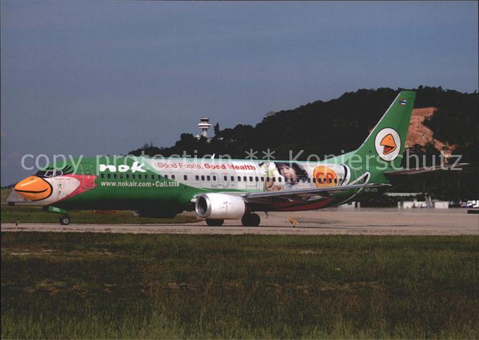 Flugzeuge Zivil Nok Air Boeing 737-4Y0 HS-DDL Cn 24917/2071