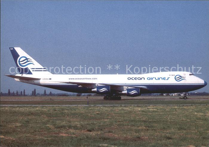 Flugzeuge Zivil Ocean Airlines Boeing 747-230F/SCD I-OCEA c/n 21592/347