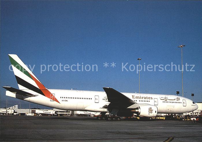 Flugzeuge Zivil Emirates Boeing B-777-21H A6-EMG c/n 27250/47