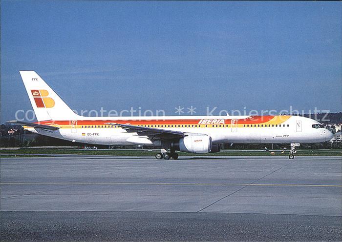 Flugzeuge Zivil Iberia Boeing 757-236 EC-FFK c/n 24122/187