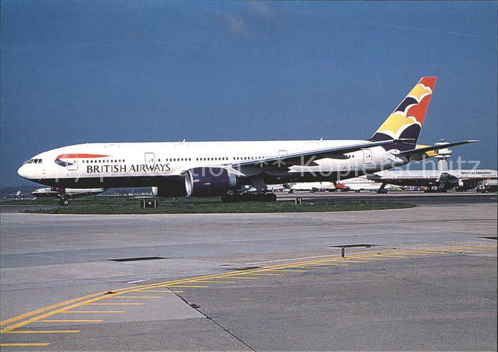 Flugzeuge Zivil British Airways Boeing 777-236 G-VIIL c/n 27493