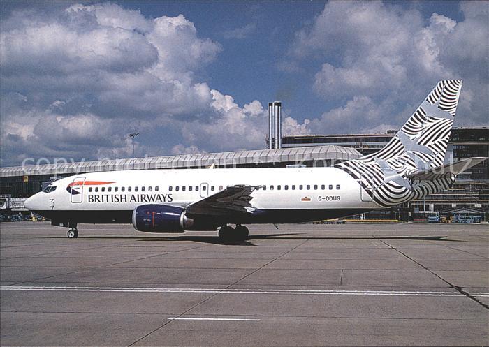 Flugzeuge Zivil British Airways Boeing 737-300 G-ODUS