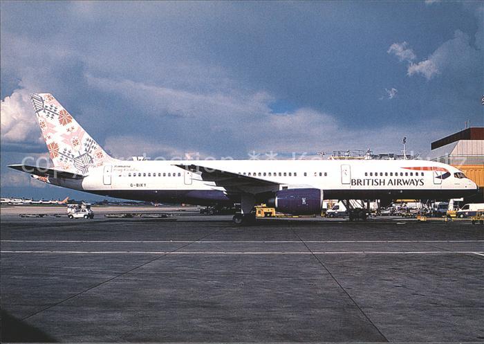 Flugzeuge Zivil British Airways Spring colours Boeing 757-236 G-BIKY