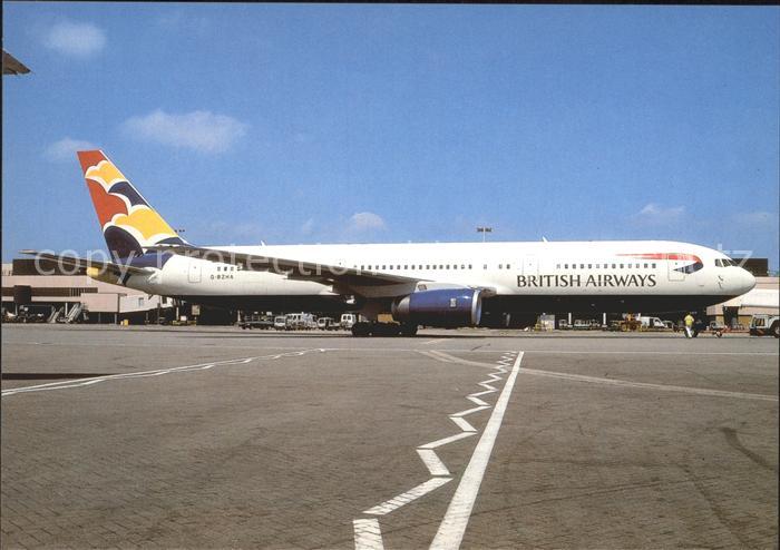 Flugzeuge Zivil British Airways Wings colours Boeing 76