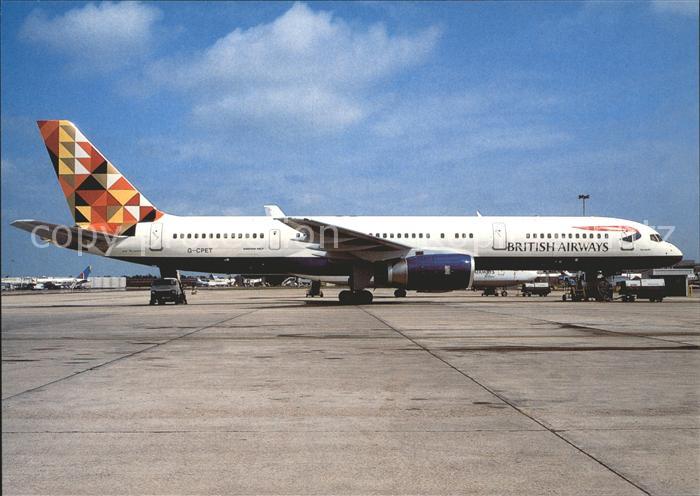 Flugzeuge Zivil British Airways Sterntaler colours Boeing 757 G-CPET
