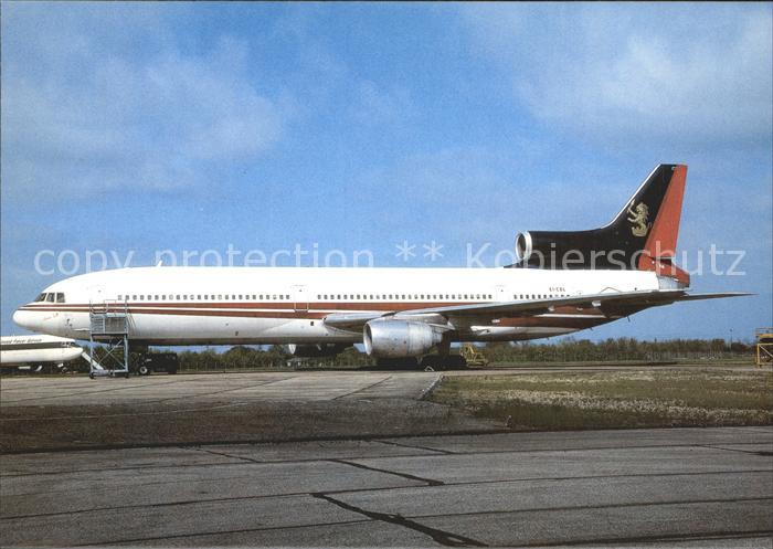 Flugzeuge Zivil TBG Airlines TWA Stripe Lockheed L-1011 EI-COL