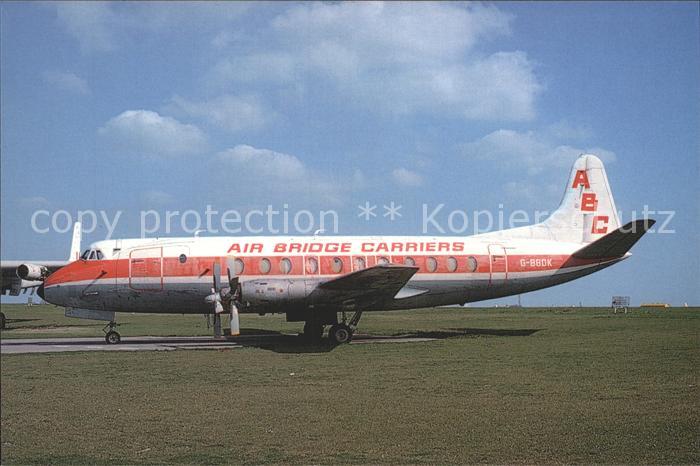 Flugzeuge Zivil A.B.C. Viscount 808 C G-BBDK C/N 291