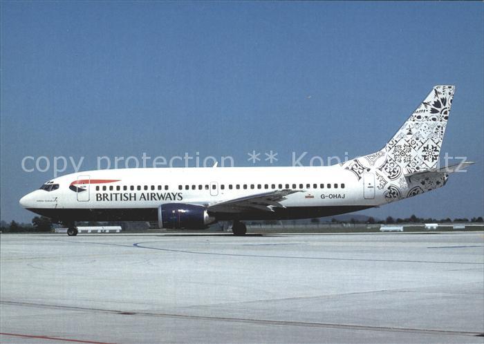 Flugzeuge Zivil British Airways Boeing 737-36Q G-OHAJ cn 29141