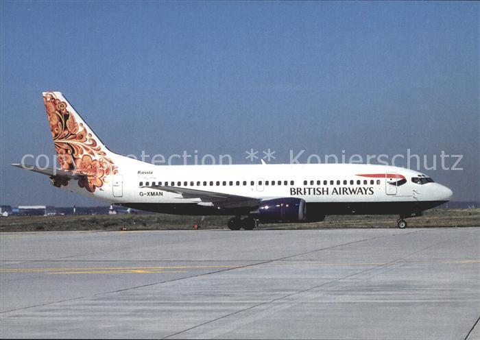 Flugzeuge Zivil British Airways Boeing 737-36N G-XMAN cn 28573