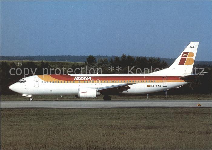 Flugzeuge Zivil Iberia Boeing 737-4Y0 EC-GAZ cn 24906