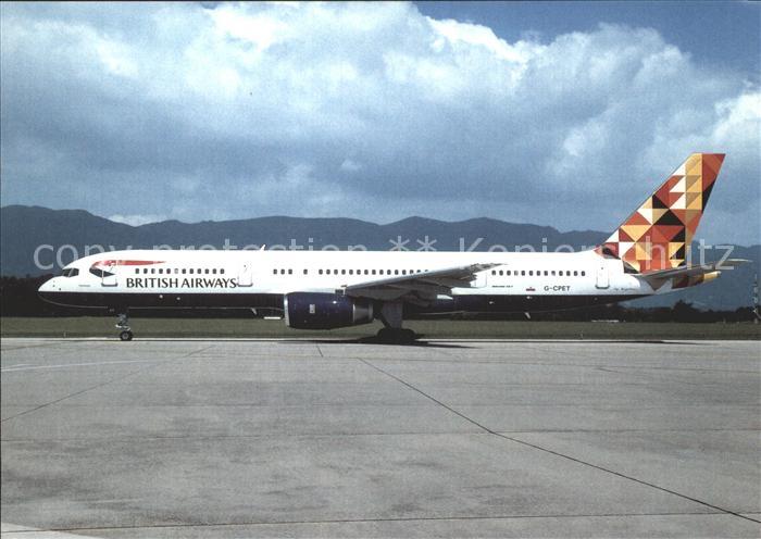 Flugzeuge Zivil British Airways Boeing 757-236 G-CPET cn 29115