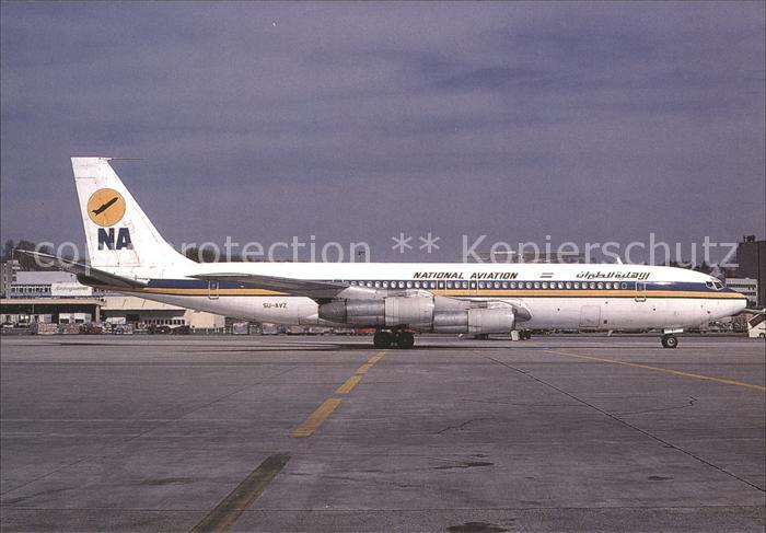 Flugzeuge Zivil National Aviation Boeing 707-366C SU-AV