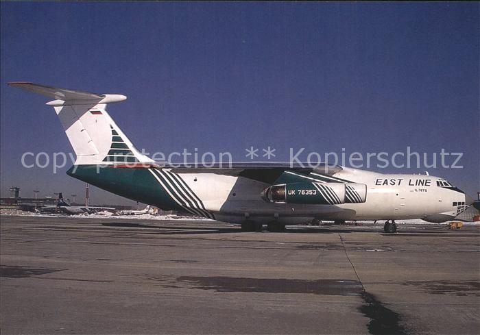 Flugzeuge Zivil East Line Ilyushin 76TD UK-76353 c/n 1023414454