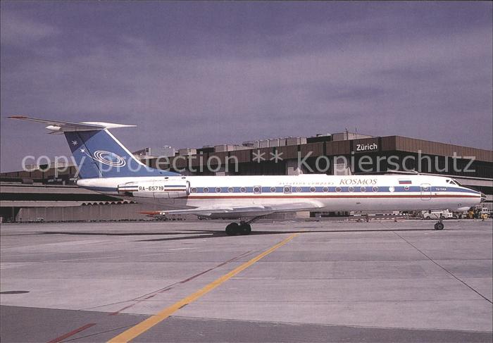 Flugzeuge Zivil Kosmos Tupolev 134A RA-65719 c/n 63637