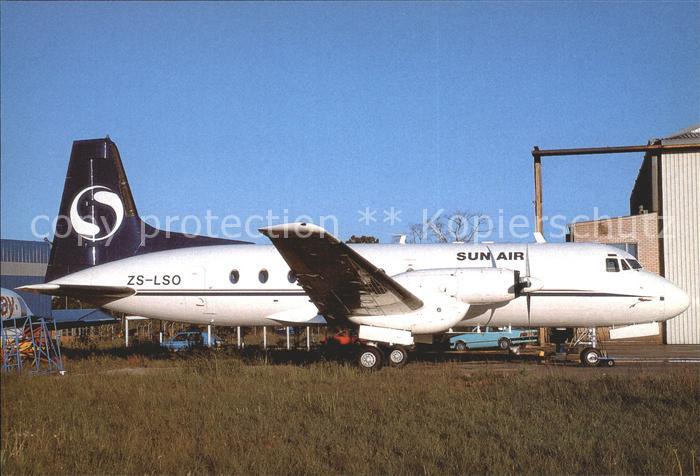 Flugzeuge Zivil Sun Air HS 748 Super 2B ZS-LSO cn 1783