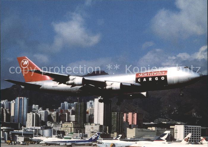 Flugzeuge Zivil Northwest Cargo B747-251F SCD N629US c/n 22388/444