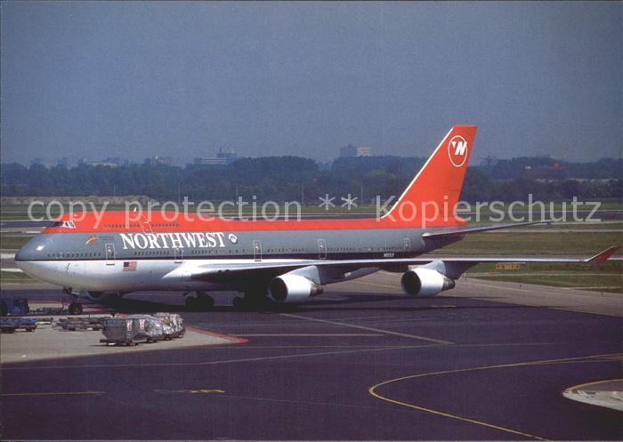 Flugzeuge Zivil Northwest Airlines B747-451 N669US c/n 24224/803