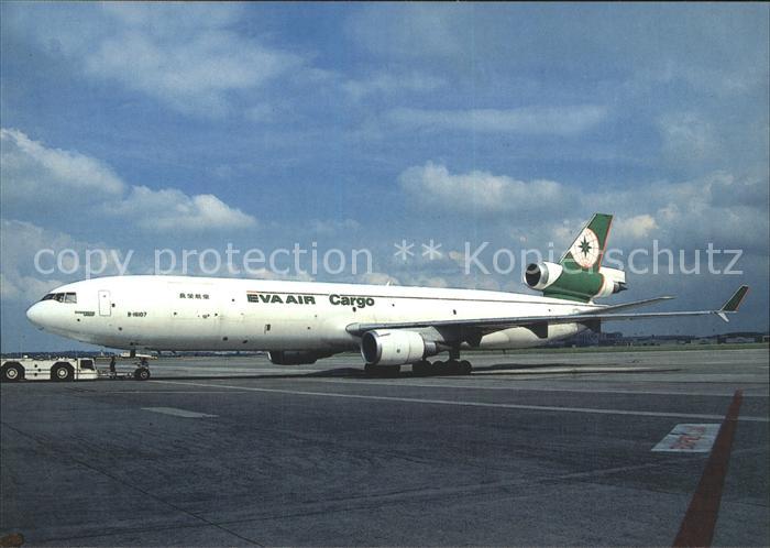 Flugzeuge Zivil Eva Air MD-11-F B-16107 c/n 48546/589