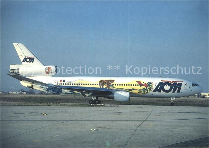Flugzeuge Zivil AOM Special WWF Livery DC-10-30 F-GNDC c/n 47849/213