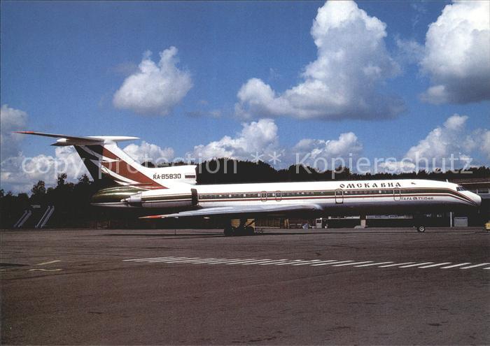 Flugzeuge Zivil Omskavia TU-154M RA-858330 c/n 821