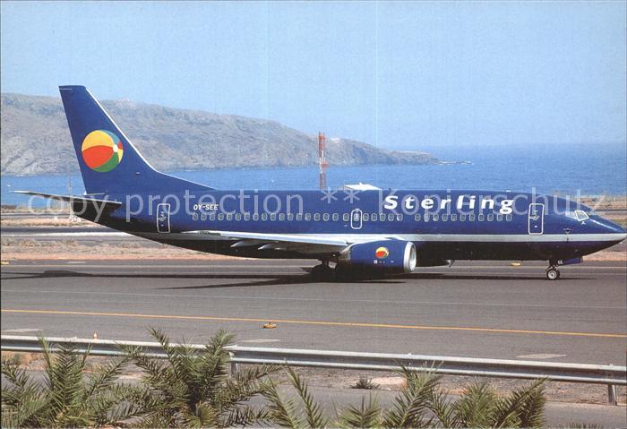 Flugzeuge Zivil Sterling European Airlines B-737-3YO OY-SEE cn 24463/1701