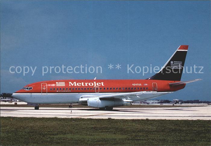 Flugzeuge Zivil MetroJet Boeing 737-201 N247US c/n 22754/870