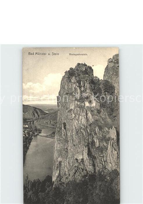Bad Muenster Stein Ebernburg mit Rheingrafenstein