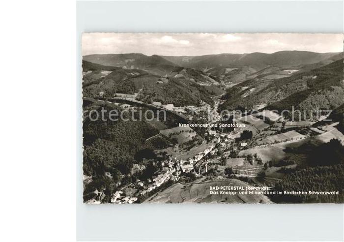 Bad Peterstal-Griesbach Fliegeraufnahme