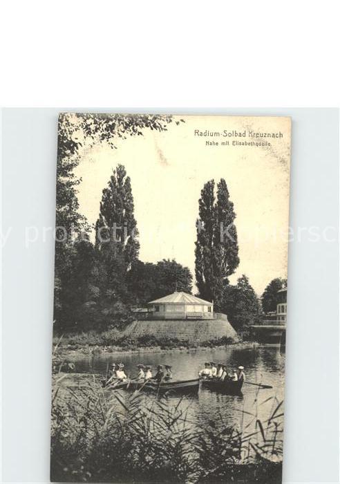 Bad Kreuznach Nahe mit Elisabethquelle Radium Solbad