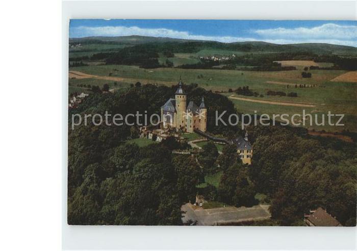 Nuembrecht Schloss Homburg Fliegeraufnahme