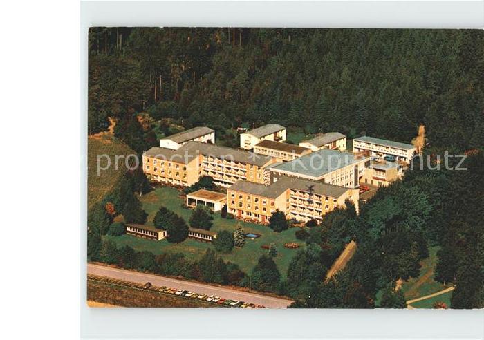 Bad Steben Klinik Frankenwarte Fliegeraufnahme