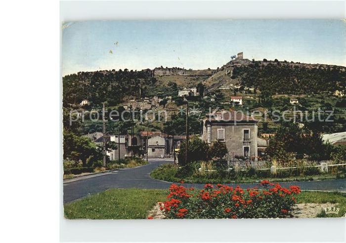 Le Teil Le Vieux Chateau Vue generale